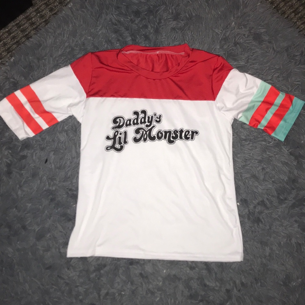 Daddy’s lil monster Harley Quinn shirt